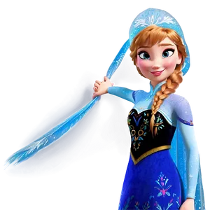 Winking Anna Frozen PNG Wls92 PNG