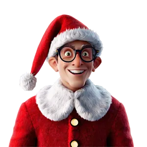 Winking Christmas Elf Png Wat19 PNG image