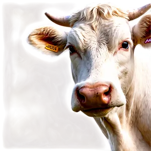 Winking Cow Face PNG Tff
