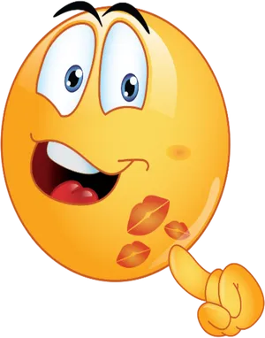 Winking Emoji Giving Thumbs Up PNG image