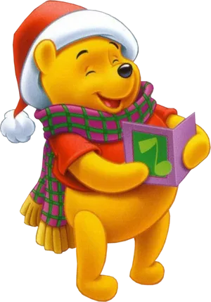 Winnie The Pooh Christmas Carol PNG
