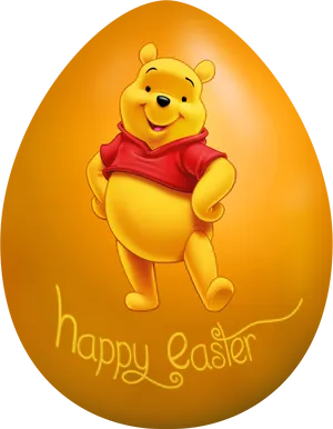 Winniethe Pooh Easter Egg PNG image