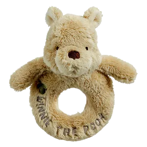 Winniethe Pooh Plush Ring Toy PNG image