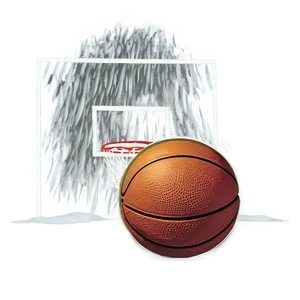Winter Basketball Scene Png 04302024 PNG image