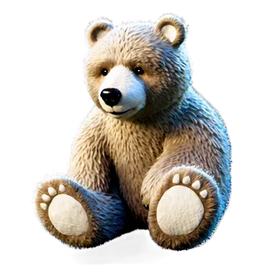 Winter Bear PNG 6