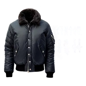 Winter Bomber Jacket Warmth Png 06282024 PNG image