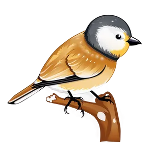 Winter Cartoon Bird PNG Faf96