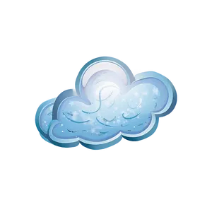 Winter Cloud Cartoon PNG 06122024 PNG