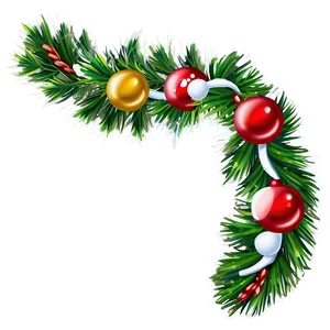 Winter Garland Png Bka PNG image