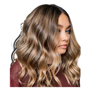 Winter Hair Waves Inspiration PNG 1 PNG