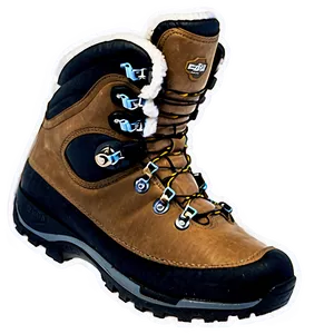 Winter Hiking Boot Insulated Png Rnn29 PNG image