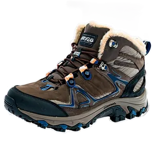 Winter Hiking Boots PNG 98