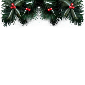 Winter Holiday Border Png 06132024 PNG image