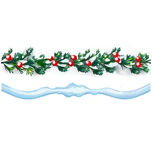 Winter Holiday Border Png 54 PNG image