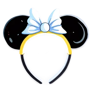 Winter Minnie Mouse Ears PNG 06132024