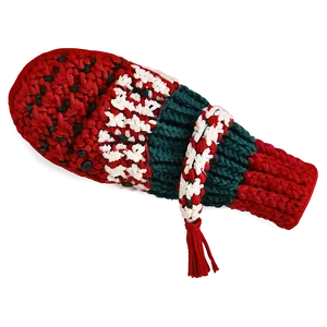 Winter Mittens Pair PNG 91