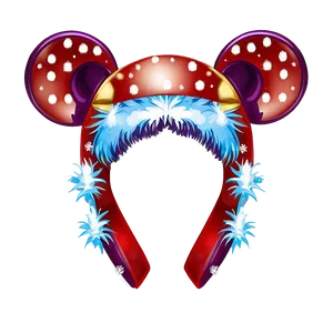 Winter Mouse Ears PNG 06292024