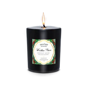 Winter Pine Candle PNG 05242024