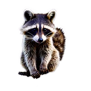 Winter Raccoon Png Mdg33 PNG image