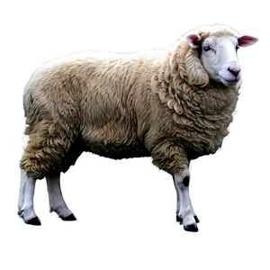 Winter Sheep PNG Jxr90