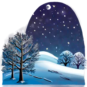 Winter Sky PNG 05032024