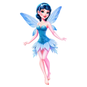 Winter Snow Fairy PNG Agj30