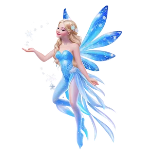 Winter Snow Fairy PNG Qls7