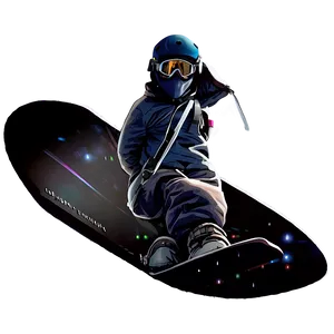 Winter Snowboard PNG Koe