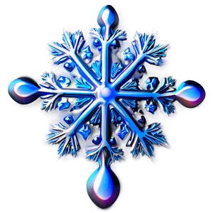 Winter Snowflake Design Png Ome PNG image