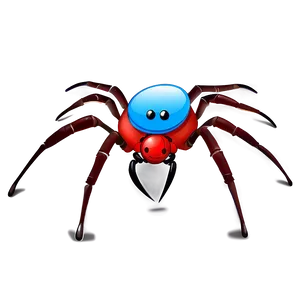 Winter Spider Cartoon PNG 06272024