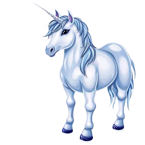 Winter Unicorn Png 05032024 PNG image