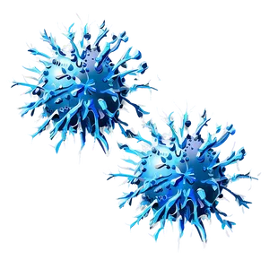 Winter Virus Cartoon PNG 22