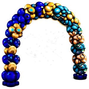 Winter Wonderland Balloon Arch PNG Ujl1 PNG
