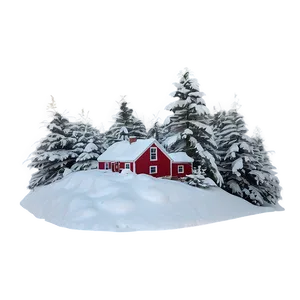 Winter Wonderland Maine PNG Lvf