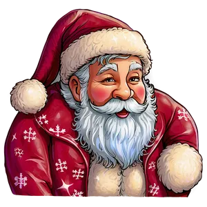 Winter Wonderland Santa Png Bpe PNG image