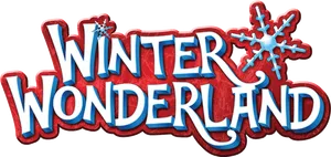 Winter Wonderland_ Text_ Graphic PNG image