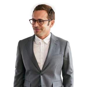 Winter Wool Business Suit PNG Twj41 PNG