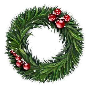Winter Wreath PNG 05232024