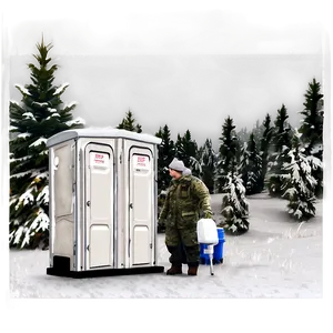 Winterized Portable Toilet PNG Lwl