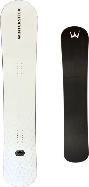 Winterstick Snowboards Dual View PNG image