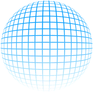 Wireframe Globe Graphic PNG image