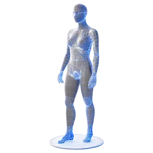 Wireframe Mannequin PNG 58