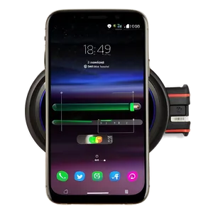 Wireless Charging Phone Png Tlb PNG image