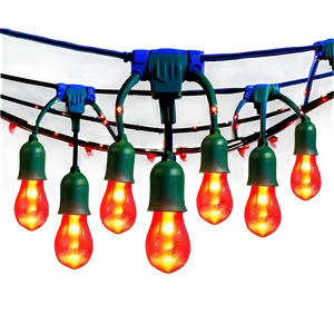 Wireless Christmas String Lights Png 06292024 PNG image