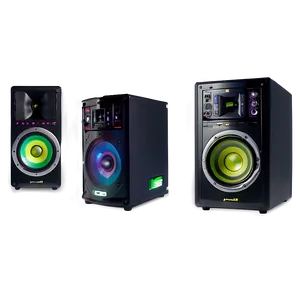 Wireless Dj Speakers Png 06292024 PNG image