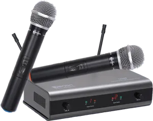 Wireless Microphone System PNG image
