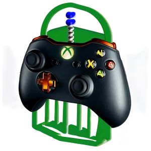 Wireless Xbox Controller Black Png Ruw PNG image