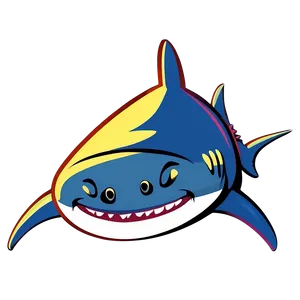 Wise Grandpa Shark Character Png Ypf32 PNG image