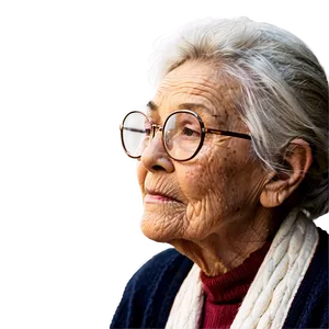 Wise Old Woman Illustration Png 59 PNG image