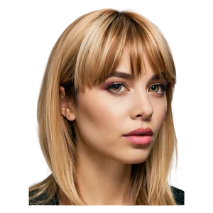 Wispy Blonde Bangs PNG Fhb89 PNG